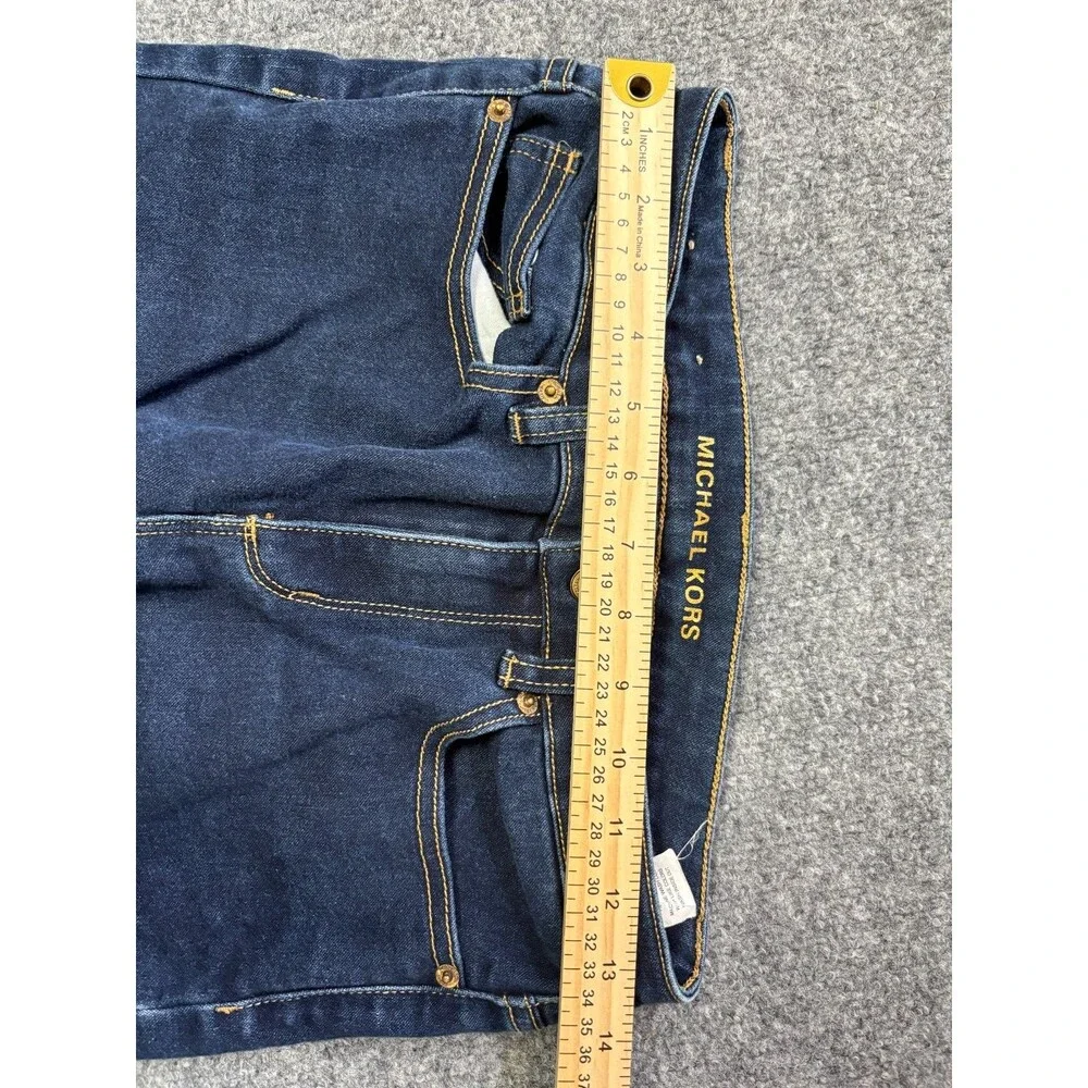 MICHAEL KORS Selma Skinny Jeans Women's Size 4 Dark Wash